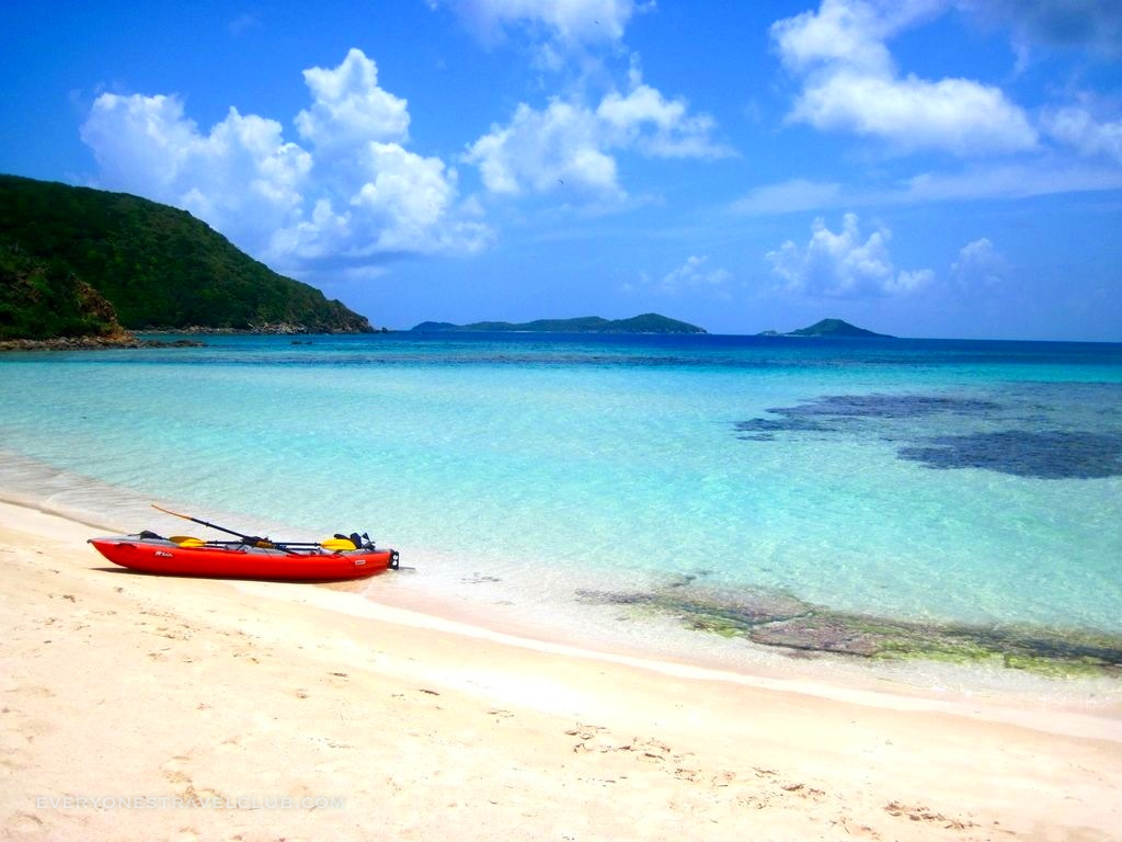 Innova Kayak's Helios 2 pictured in the beautiful British Virgin Islands.