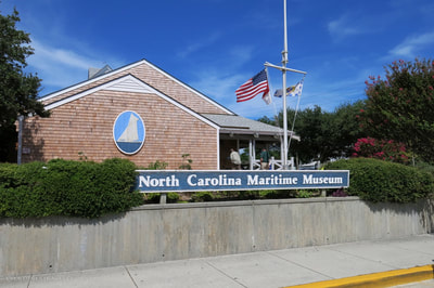 The North Carolina Maritime Museum in downtown Beaufort, NC.
