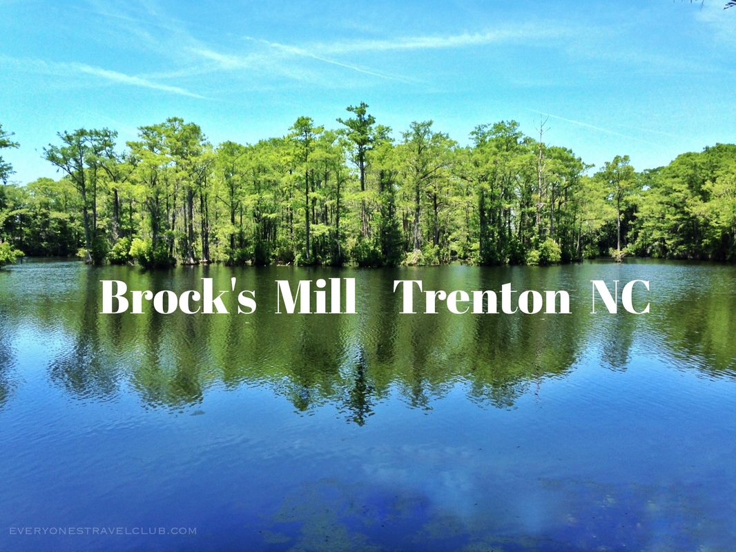 Paddling Brock's Mill in Trenton North Carolina