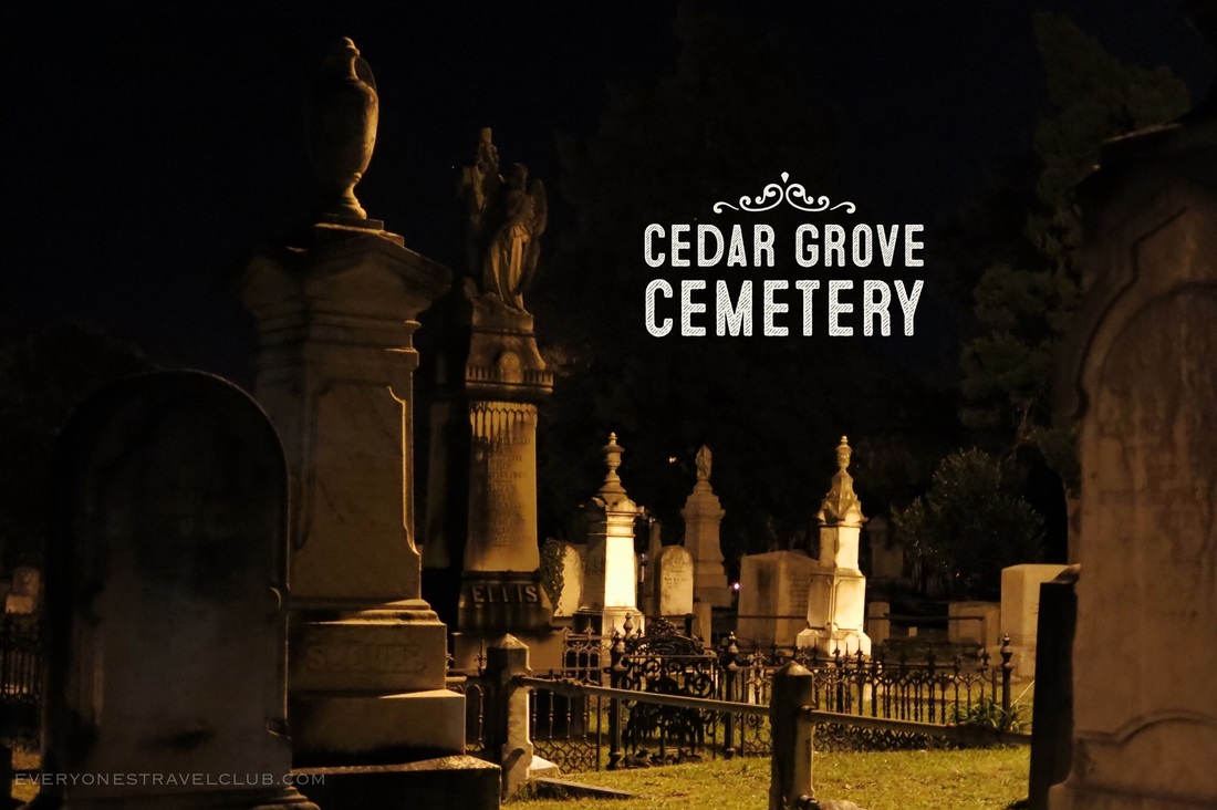 New Bern's annual Ghostwalk at the Cedar Grove Cemetery 