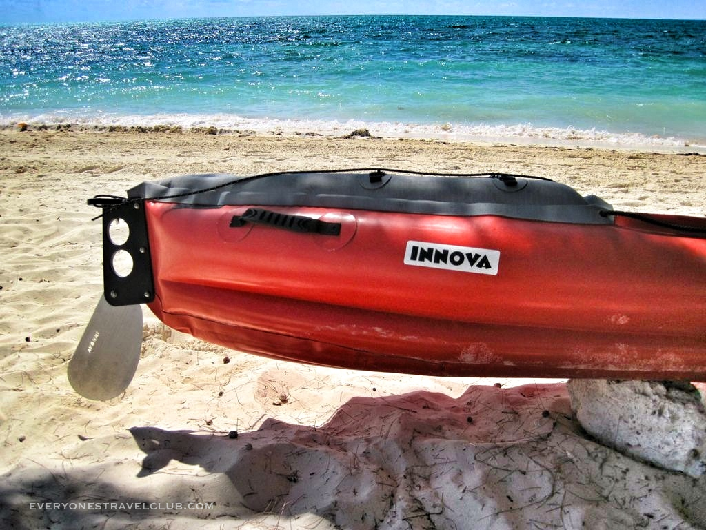 The Innova Helios 2 with optional foot pedal rudder.