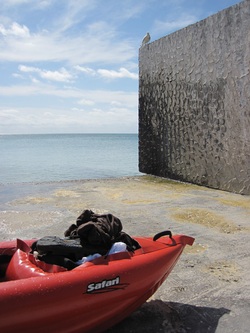 Kayak launch near old town Key West