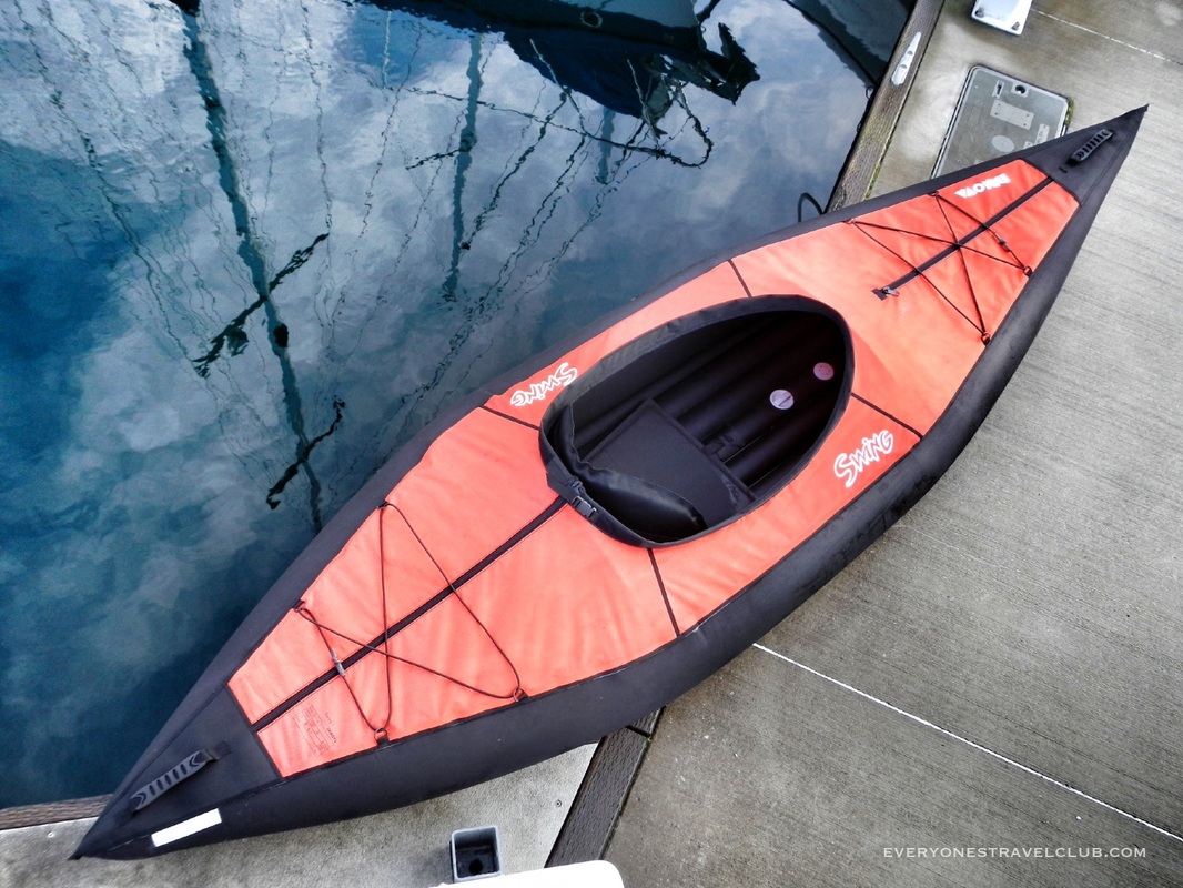 An Innova Swing 1 inflatable kayak review