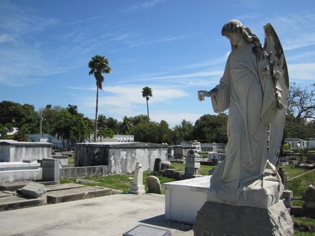 Amazing tombs at the Key West Cemetery