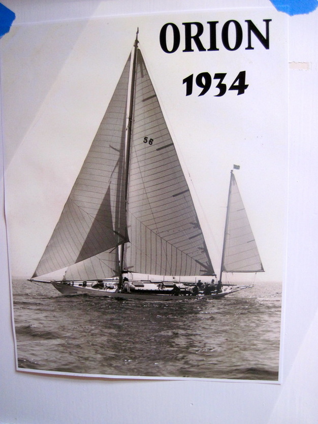 A picture of S/V Orion from 1934