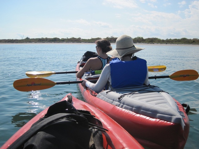 Kayaking in Miami in our Innova Safari and Innova Helios 2