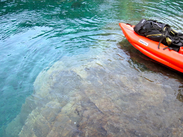 An Innova kayak launch on Lake Serene
