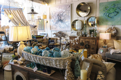 The Salt Marsh Cottage shop in downtown Swansboro